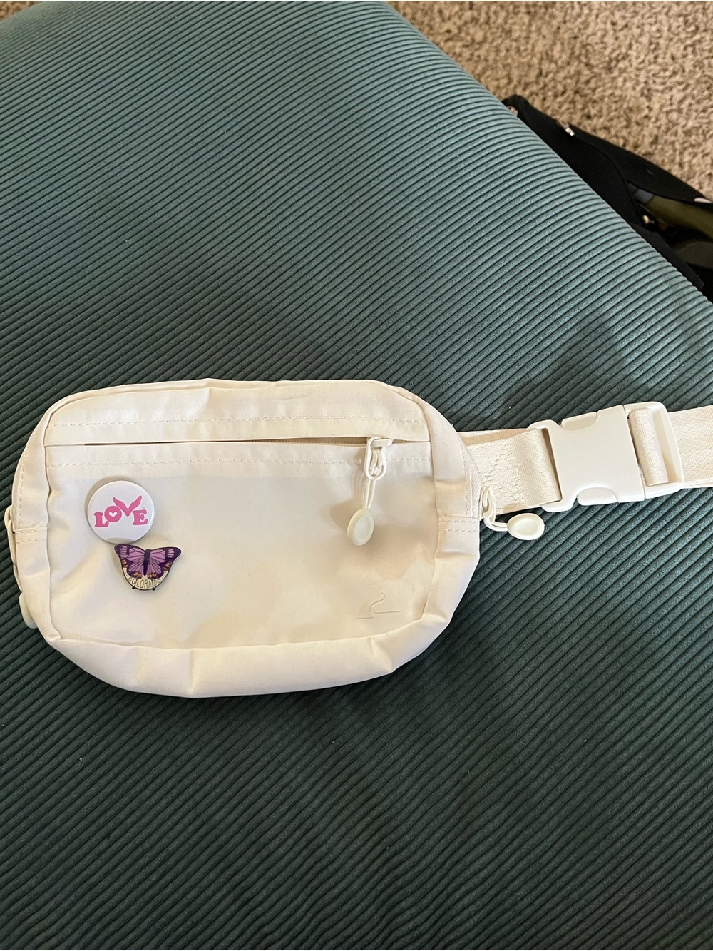 Cream/White Belt Bag Ozark trail
